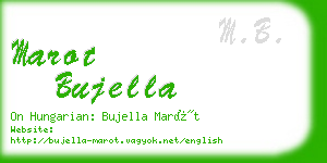 marot bujella business card